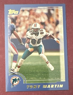 2000 Topps #49 Tony Martin - Miami Dolphins - Image 1 of 2