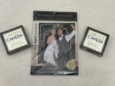 Подходящие салфетки Photo Booth Scene Setter 1920-е Scene Plus  - Изображение 1 из 4