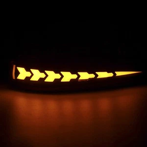 ˘Smoky Lens Side Mirror Turn Signal Light Flowing LED Dynamic Blinker Indicator - Picture 1 of 12