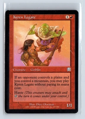 (3x) KYREN LEGATE – MTG Magic the Gathering Card – Mercadian Masques – Uncommon - Image 1 of 4