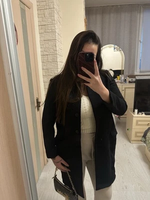 Abrigo para mujer Miu Miu vintage de lana negro talla 44 Italia Foto 1 de 4