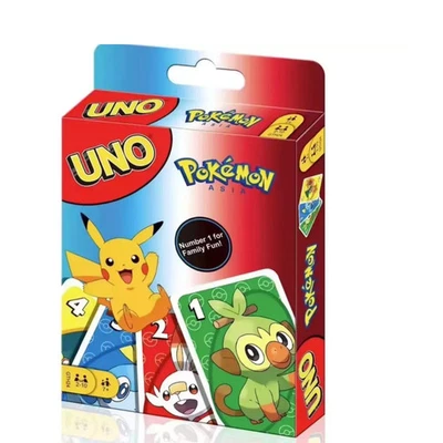 UNO Pokemon Card Game Board Game Pikachu NEW & OVP