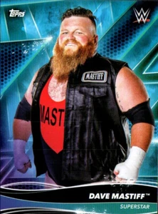 2021 Topps WWE Superstars Wrestling Card #28 Dave Mastiff - Picture 1 of 1