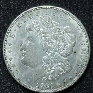 1921 Morgan Silver Dollar - Denver - Picture 1 of 2