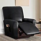 Recliner Chair Covers Pu Leather Waterproof Stretch Sofa Slipcover Removable