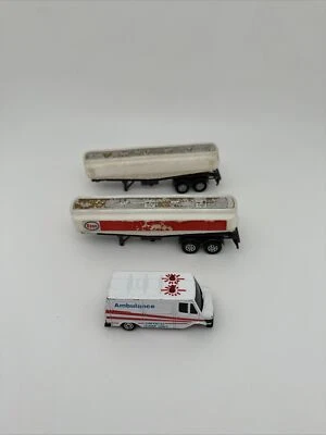 Corgi Jr. Whizwheels Esso Tanker Gloster Saro-2 Pcs & 1 Pcs Ambulance- toys…41 - Image 1 of 4