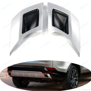 Rear Bumper Throat Valance Cover t Fit For Land Rover Discovery 2017-2020,Silver - Picture 1 of 3