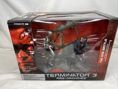McFarlane Toys Terminator 3 Rise of the Machines The End Battle Deluxe Set New! - Image 1 of 4