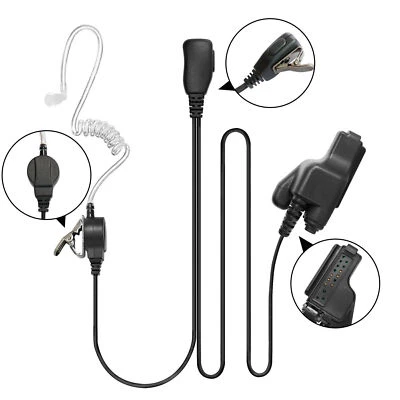 1-wire Mic Earpiece For XTS2500 XTS3500 XTS5000 Handheld Radio - Image 1 of 4