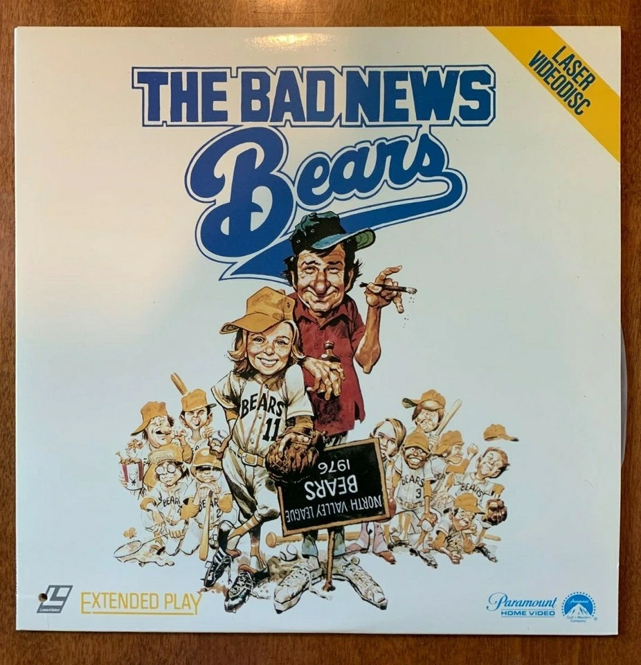 BAD NEWS BEARS Laserdisc - Imagem 1 de 1