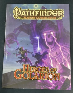 Paizo Pathfinder Player Companion: Heroes of Golarion - Paperback RPG Book - Foto 1 di 2