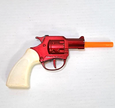 Vtg Red Lone Star Snubnose Snub Nose Toy Cap Replica Rare Pistol Collectible  - Image 1 of 4