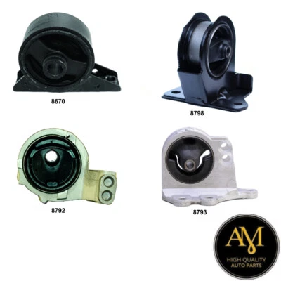 Engine & Manual Trans. Mount Set 4PCS for Mitsubishi Eclipse 95-99, Galant 94-98 - Image 1 of 4