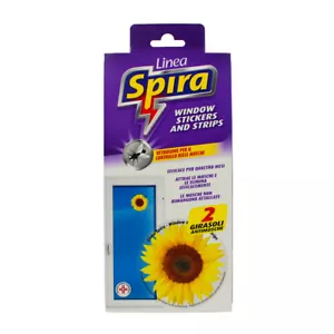 SPIRA 2 girasoli antimosche vetrofanie per il controllo delle mosche , effica... - Foto 1 di 1