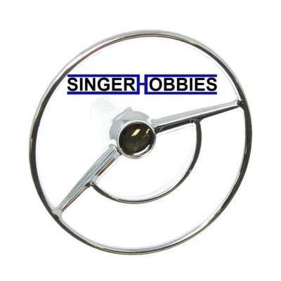 Conjunto de volante REDCAT RER14530 SIXTYFOUR cromado (1 peça) plástico HH - Imagem 1 de 2