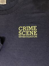 Crime Scene Investigator/Forensics In Training T Shirt Men's XL