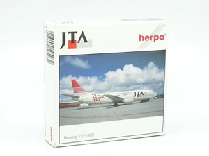 Herpa Airplane Airlines 1/500 - Boeing 737 400 JTA - Picture 1 of 1