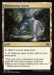 MTG - Shimmering Grotto, Planechase Anthology - Image 1 of 1