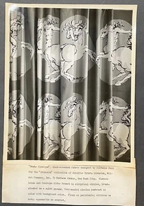 Rare SCHIFFER PRINTS Stimulus SALVADOR DALI & GEORGE NELSON Fabric Press PHOTOS - Picture 1 of 13