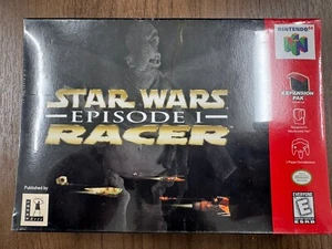 N64 Star Wars Episode 1 Racer (Nintendo 64, 1999) Factory Sealed!!! - Picture 1 of 10