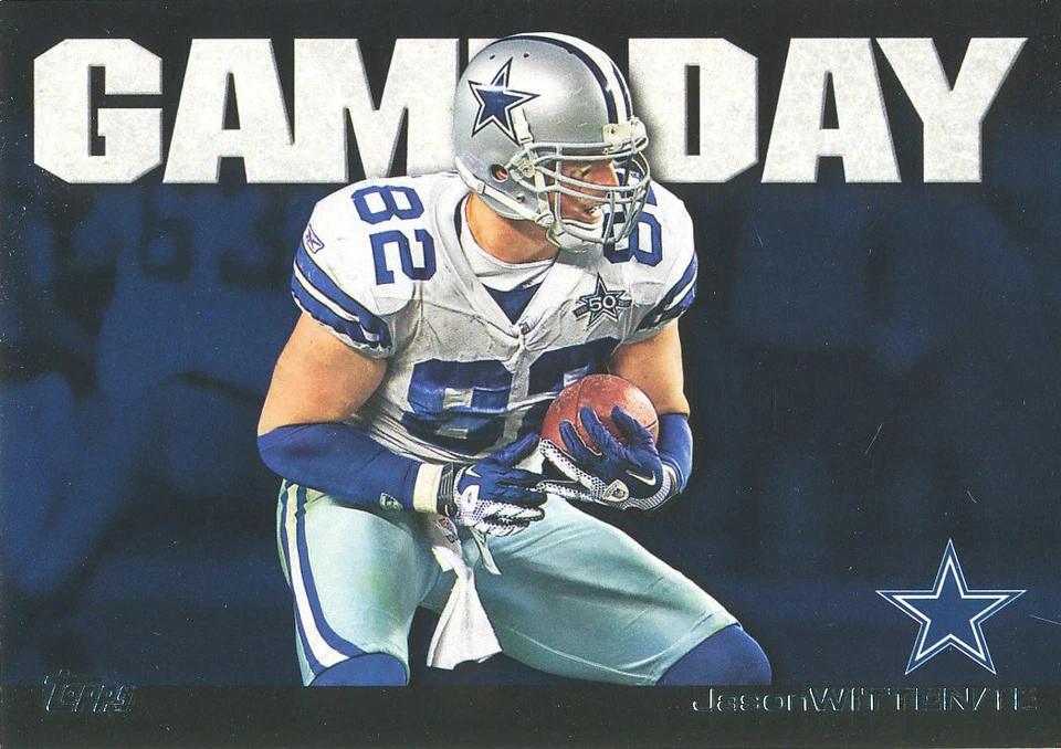 GAME-DAY Jason Witten INSERT COWBOYS VOLS Tennessee VOLUNTEERS - Image 1 of 1