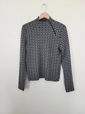 Investments Gray Mock Neck Sweater Size Medium - Image 1 of 4