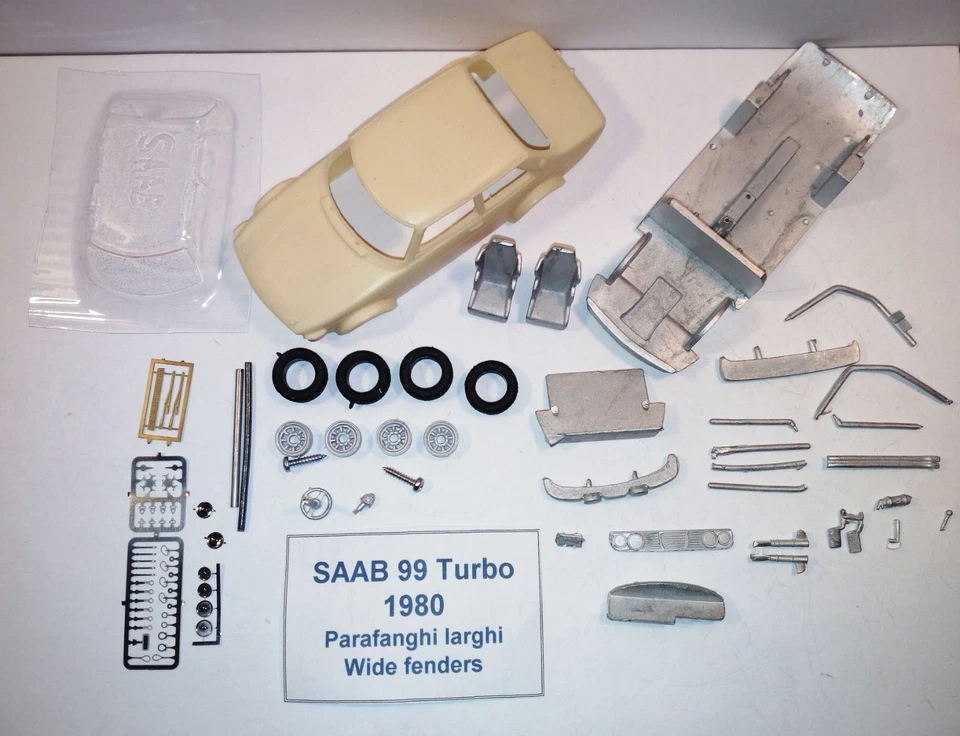 1-43 SAAB Ty.99 Body large Rally car NO DECAL Resin metal kit Automodellista.it - Immagine 1 di 1