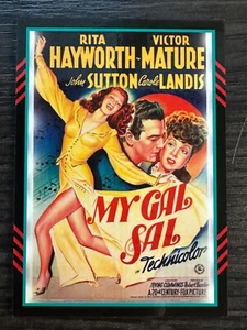 2011 Panini Movie Poster My Gal Sal RELIC 274/499 Hayworth Mature Sutton -o4 - Picture 1 of 2