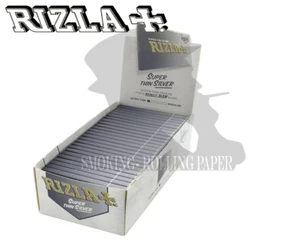 CARTINE RIZLA SILVER CORTE ARGENTO ROLLING PAPERS 50 BOOKLETS - Picture 1 of 1