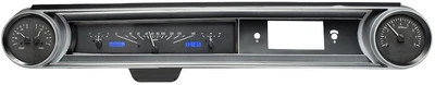 Dakota Digital 65 Chevy Impala Analog Gauge Kit Black Alloy Blue VHX-65C-IMP-K-B - Image 1 of 4