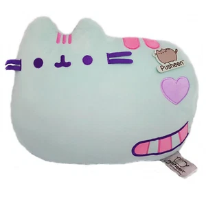 OFFIZIELLES Pusheen Katze Super Pastellgrün Exklusives Kissen Bett Sofa Plüschkissen - Bild 1 von 4