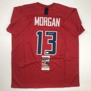 Autographed/Signed Alex Morgan Red Soccer Team USA World Cup Jersey JSA COA - Picture 1 of 4