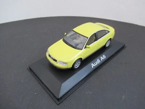 Minichamps 1:43 Die Cast Audi A6 Limousine gelb - Bild 1 von 3