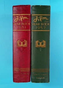 The Film Daily Year Book of Motion Pictures 1951 & 1952 -2 books (A590) - Picture 1 of 24