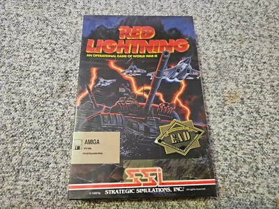 Red Lightning Commodore Amiga Factory Sealed NIB New - Image 1 of 4