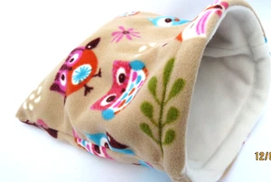 ***EXTRA GROSS** FLEECE KUSCHELTASCHE MEERSCHWEINCHENBETT, TASCHE IGEL, RATTE ETC * - Bild 1 von 1