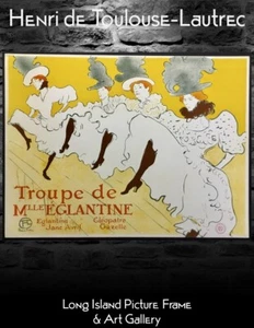 Henri de Toulouse-Lautrec Troupe de Mlle Eglantine Lithograph 1995 - Picture 1 of 4