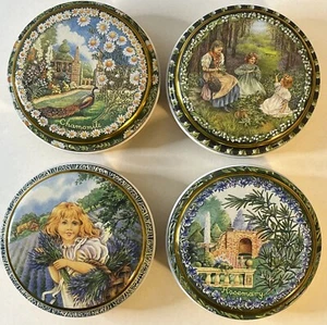4er Set Woods of Windsor Seifendosen Lavendel Rosmarin Maiglöckchen Kamille - Bild 1 von 12