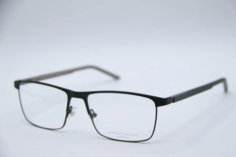 NOVO ÓCULOS PRODESIGN DENMARK STEP 3 C.9521 GRN CINZA AUTÊNTICO DESIGNER 57-17 - Imagem 1 de 4