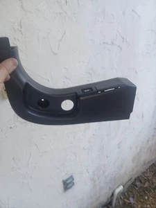 04-10 BMW E60 E61 Lower Left Driver Hood Release Trunk Switch Trim Panel black - Picture 1 of 5