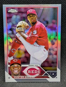 Hunter Greene 2023 Topps Chrome Refractor Cincinnati Reds #40 - Bild 1 von 2