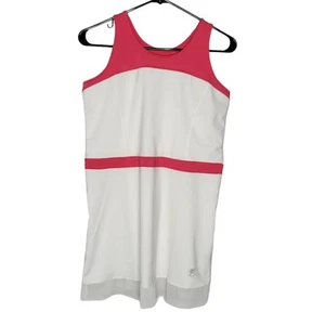 FILA Girls XL White & Pink Colorblock Sleeveless Ilusion Athletic Dress NEW - Picture 1 of 7