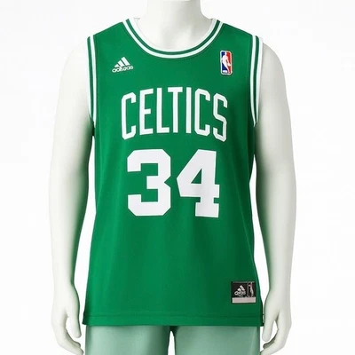 Camiseta Adidas NBA Boston Celtics Paul Pierce #34 Verde Juvenil XL Extra Grande Foto 1 de 4
