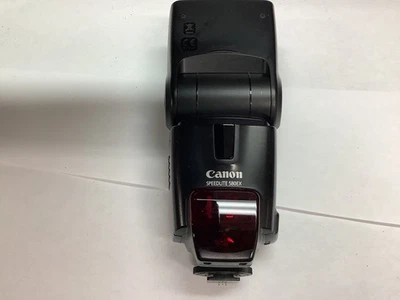 Canon 580EX Speedlite con flash de montaje en zapata caliente película y cámaras digitales. Probado Foto 1 de 4