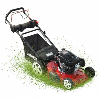 65L 20"  220CC Self-Propelled Lawn Mower 4-Stroke Engine oil Push Lawnmower AU - image 1 of 4