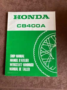 Werkstatt Handbuch Shop Manual CB 400 A 1977 - Picture 1 of 1