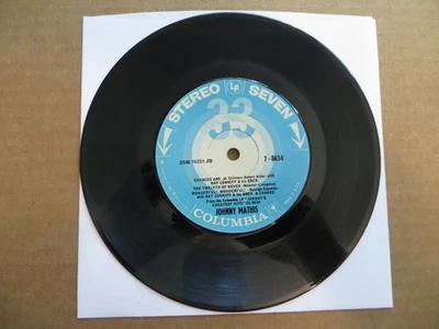 Johnny Mathis - Greatest Hits - Columbia 7-8634 7" 33 1/3 RPM EP G+/Generic - Image 1 of 2