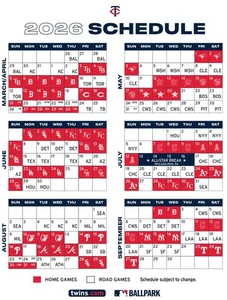 2026 Major League Baseball Teams Schedule Magnets 5" X 3.5"(Choose From List) - Picture 1 of 32