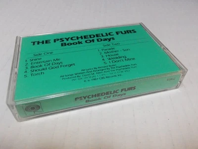 PSYCHEDELIC FURS   BOOK OF DAYS    RARE  PROMO-ADVANCE  cassette - Image 1 of 2