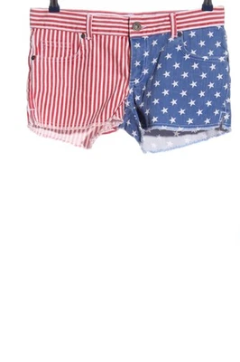 FISHBONE Pantalón corto de tela vaquera Mujeres Piratas Talla EU 38 - Imagen 1 de 4